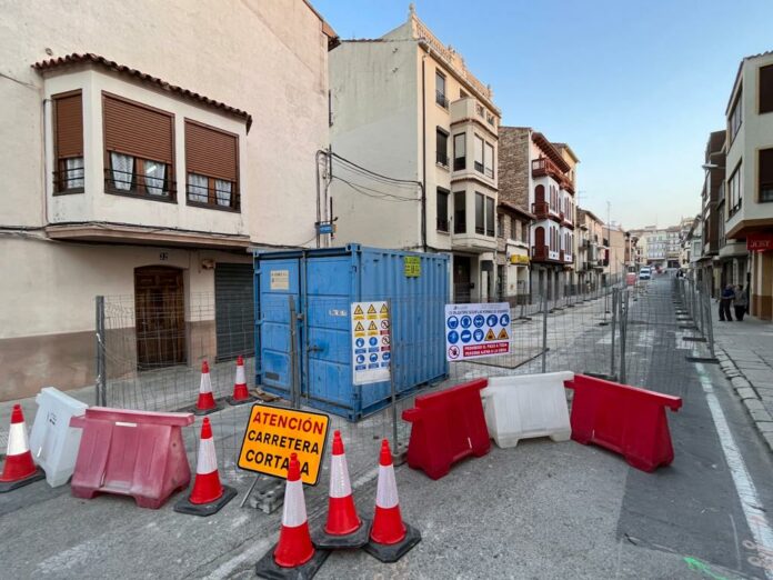 Treballs de millora a l'Avinguda Castelló de Vilafranca